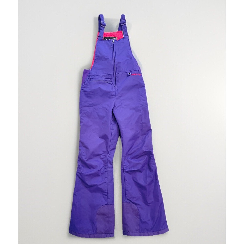 Arctix Girls Youth Bib Overalls Snow pants 3K Purple‎ size Large
